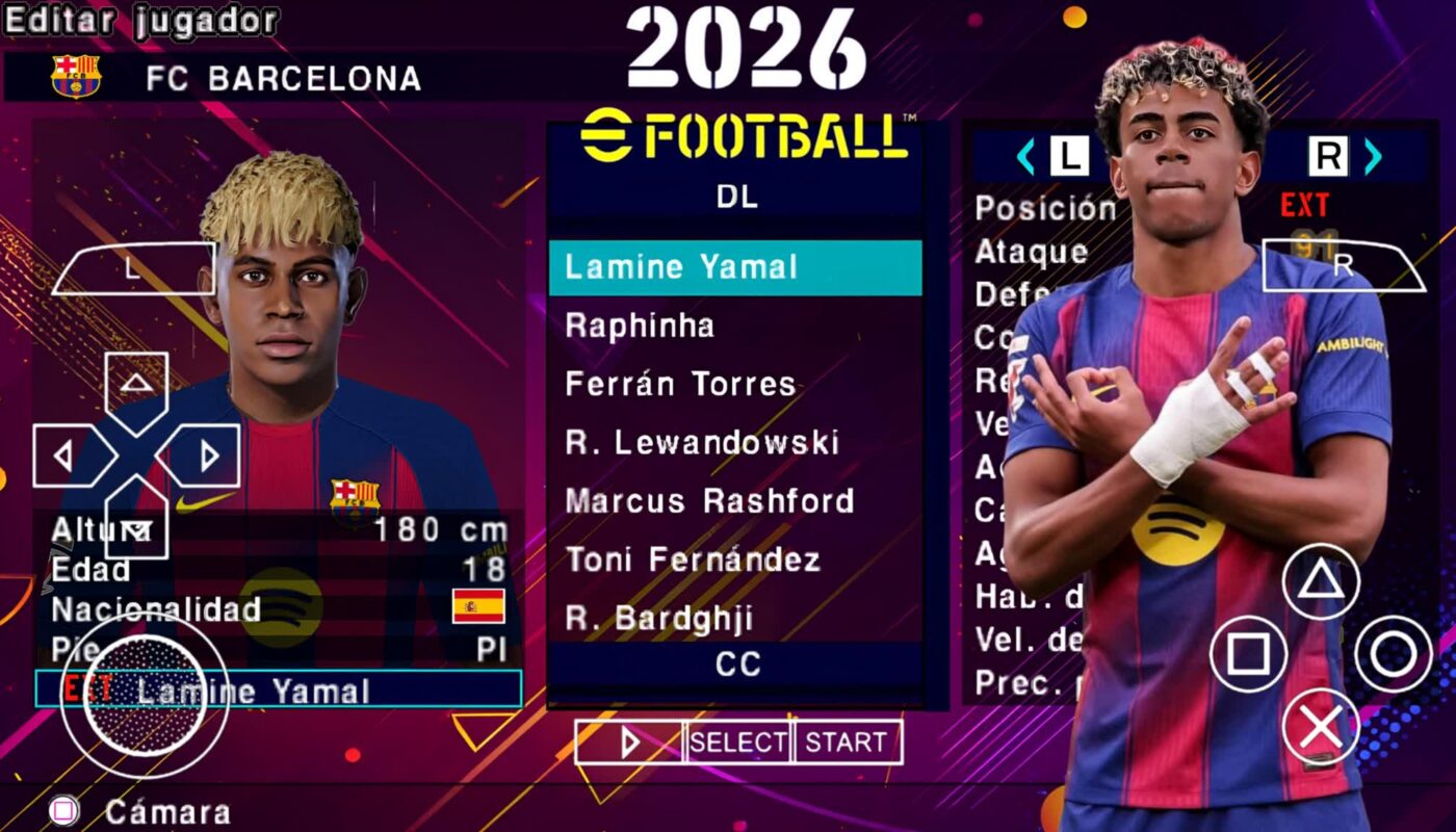 PES 2026 PPSSPP