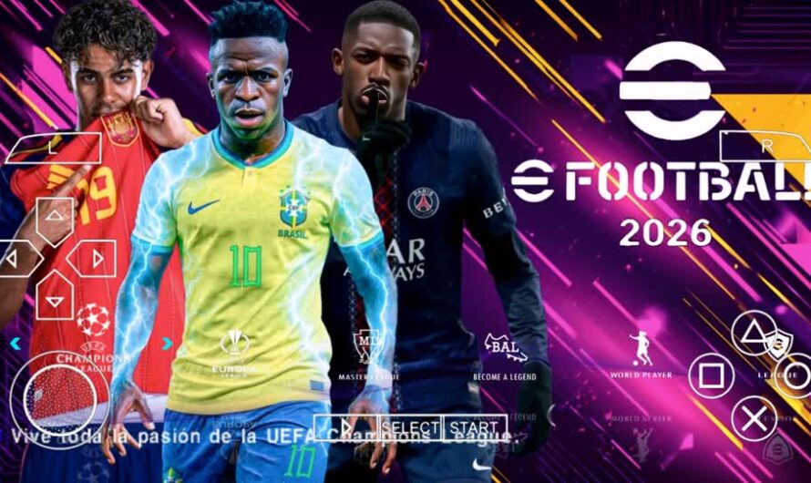 PES 2026 PPSSPP EUROPEUS NOVAS FACES REALISTAS ELENCOS SELEÇÃO ATUALIZADOS COPA DO MUNDO 2026