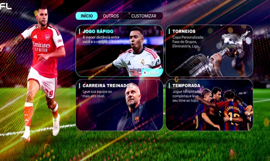 DFL 27 V1.0 ANDROID MODO CARREIRA, TORNEIOS + KITS 26/27